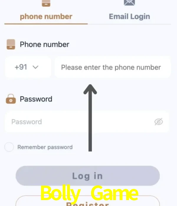 Bolly Game login